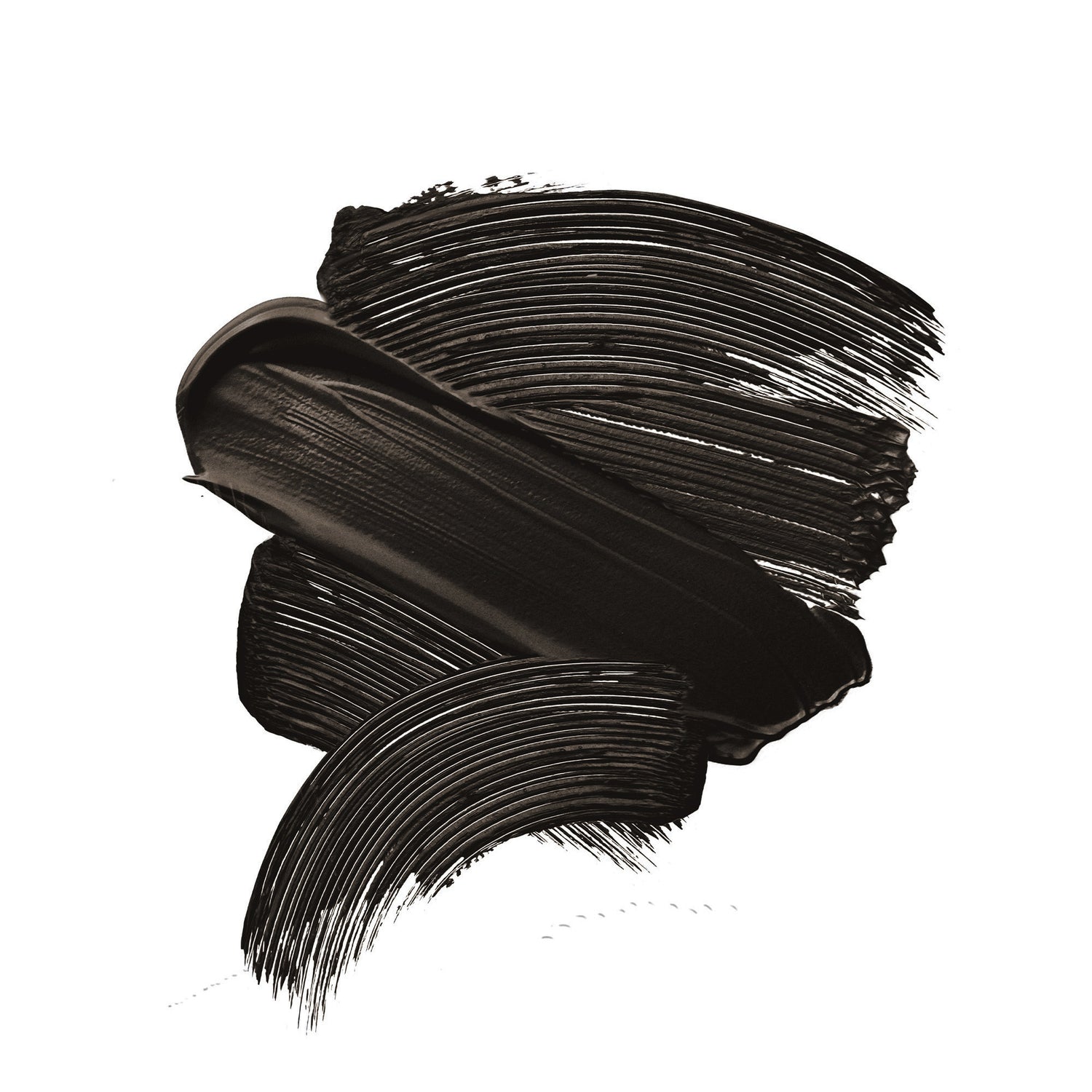 Swatch of Tinted Multi-Peptide Brow Gel - color-dark-brown against a white background